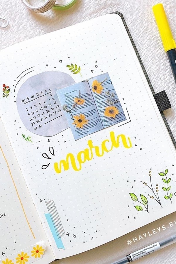 Scrapbook Monthly Cover Page