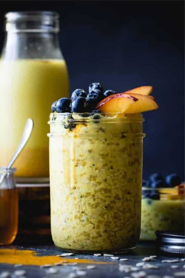 Golden Milk Overnight Oats