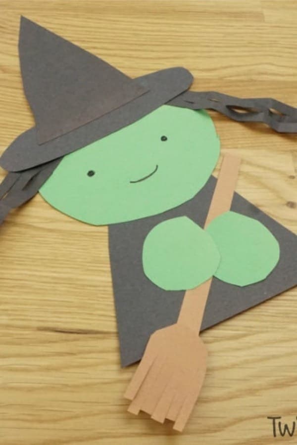 Paper Witch DIY Craft