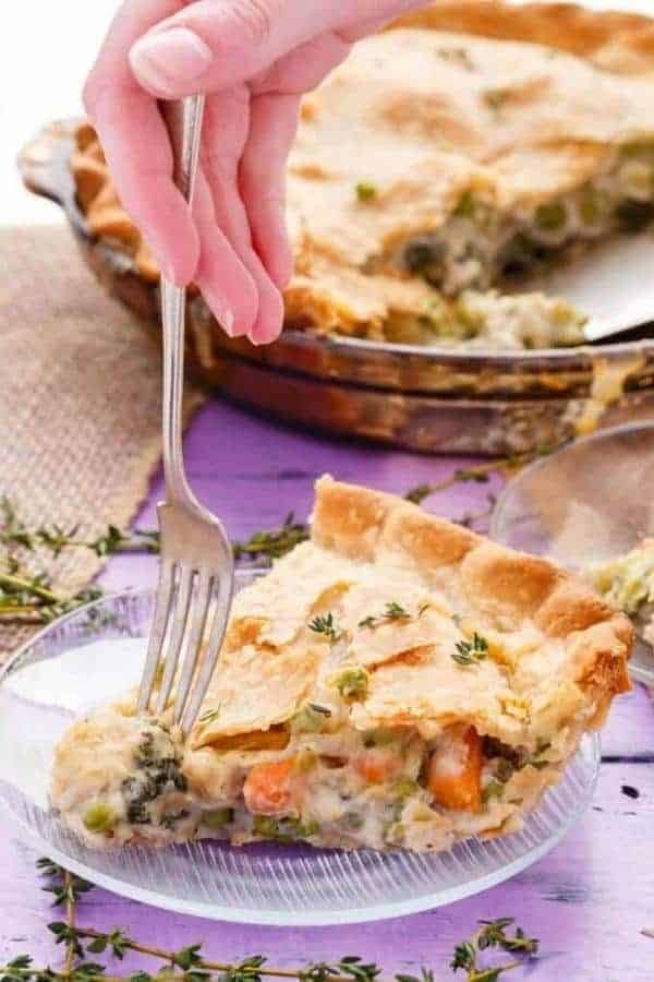 HEARTY VEGETARIAN POT PIE