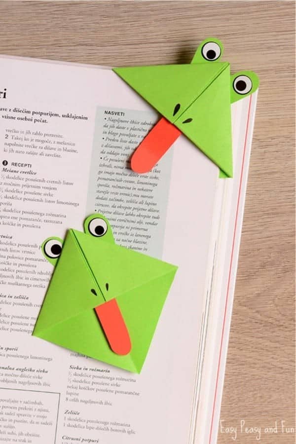 Frog Corner Bookmarks