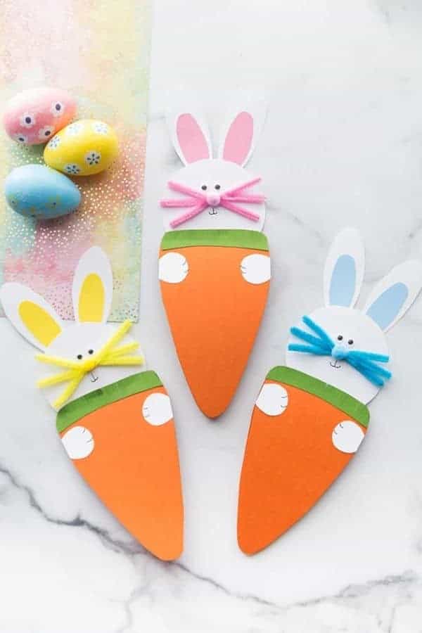 EASTER CARROT CARD