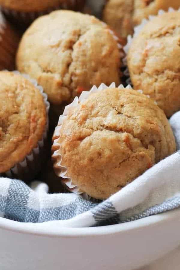 BANANA CARROT MUFFINS