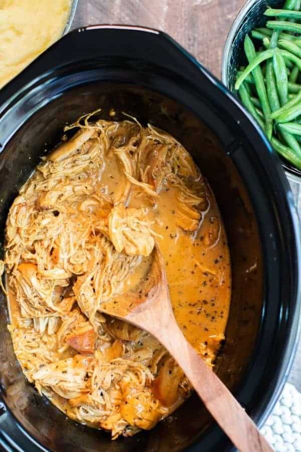 SLOW COOKER HONEY MUSTARD CHICKEN