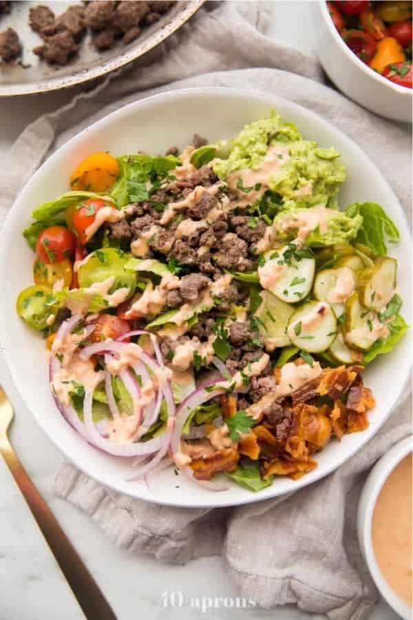 Loaded Burger Bowl Recipe