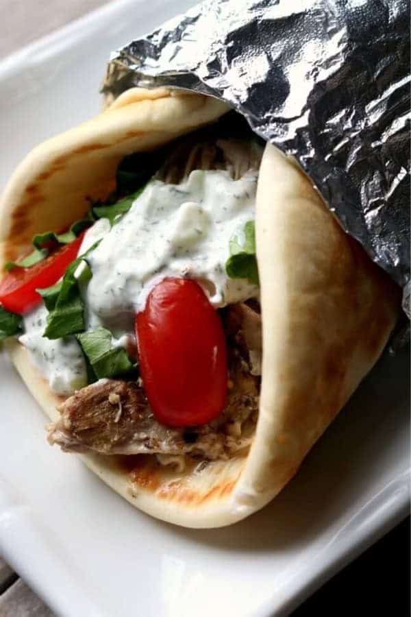 Instant Pot Chicken Gyros