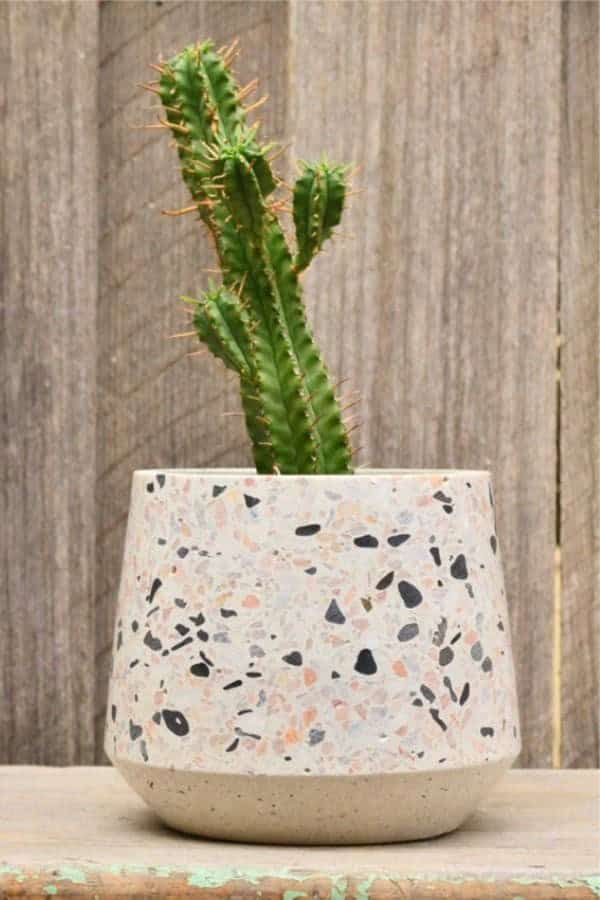 Terrazzo Concrete Flower Pots