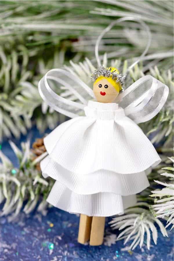 How to Make a Christmas Angel Ornament