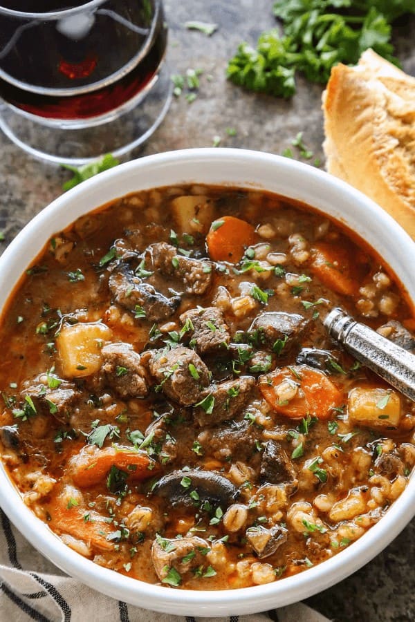 Beef and Barley Stew