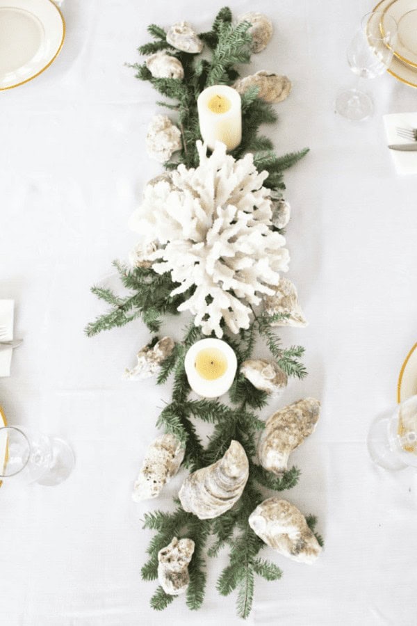 Beachy Table Centerpieces