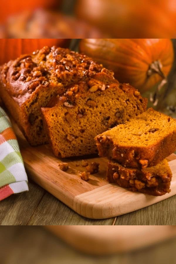 Pumpkin Walnut Bread