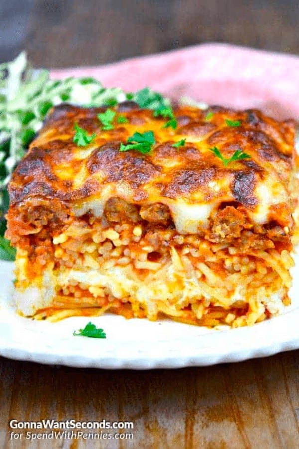 Million Dollar Spaghetti Casserole