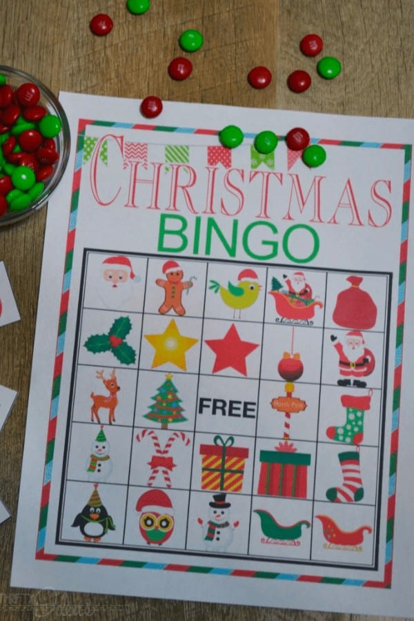 Classic Christmas Bingo