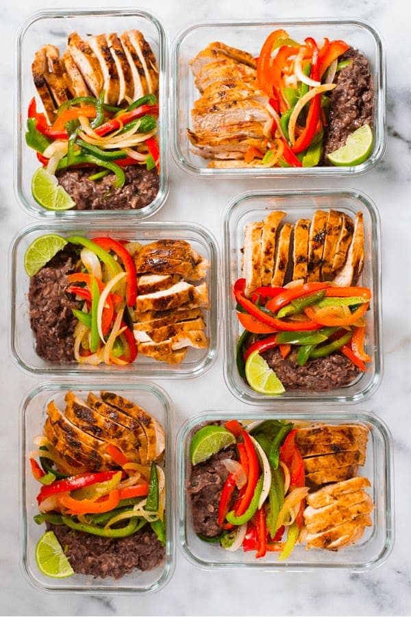 Chicken Fajitas Meal Prep