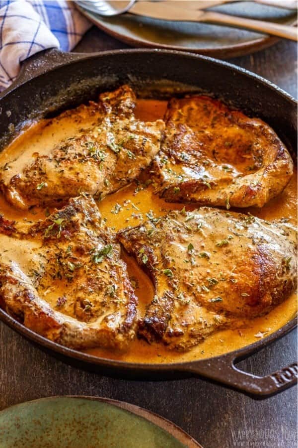 Cast Iron Skillet Pork Chops