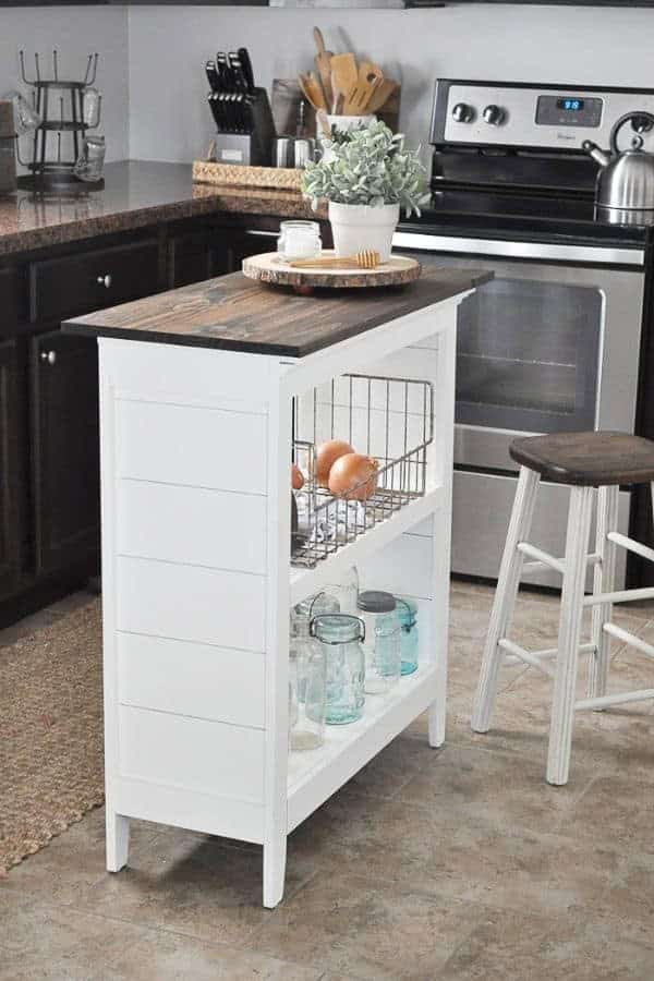 BOOKSHELF KITCHEN ISLAND