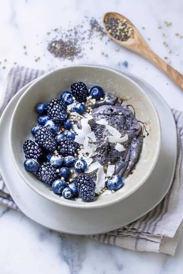 Blueberry Smoothie Bowl