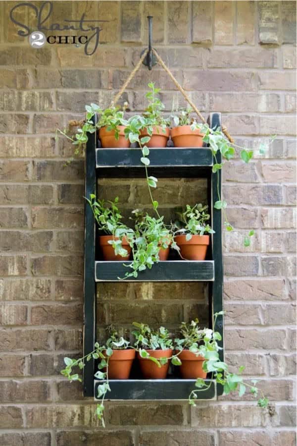 Wood Planter for the Wall