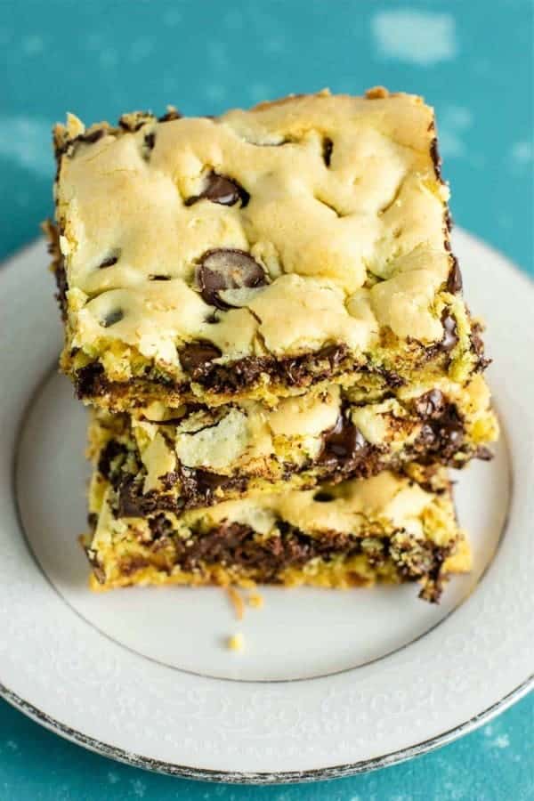 Cake Mix Cookie Bars