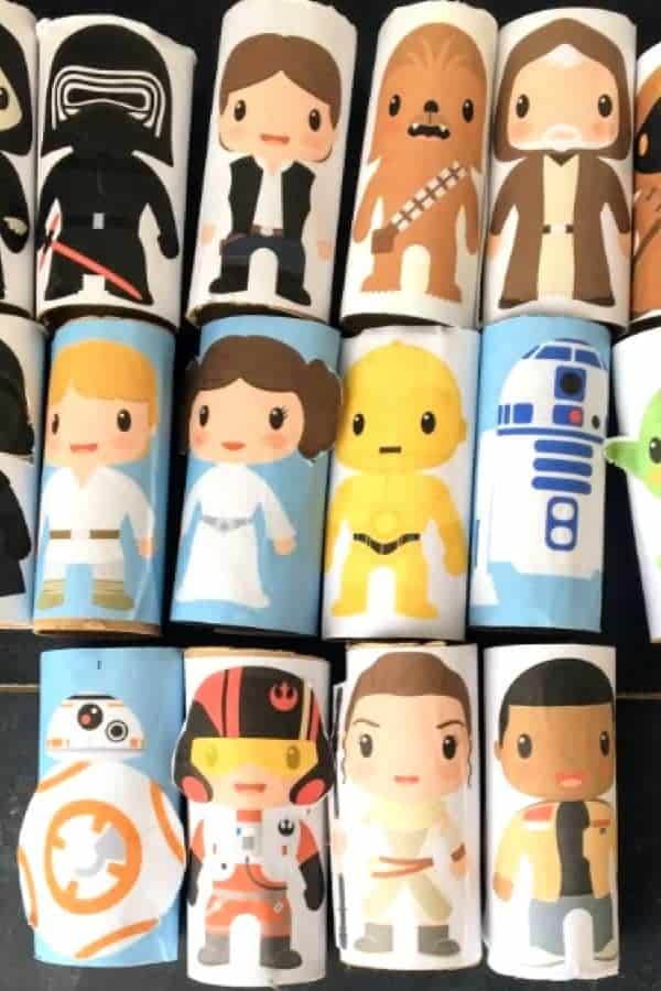 Star Wars Toilet Paper Roll Figures