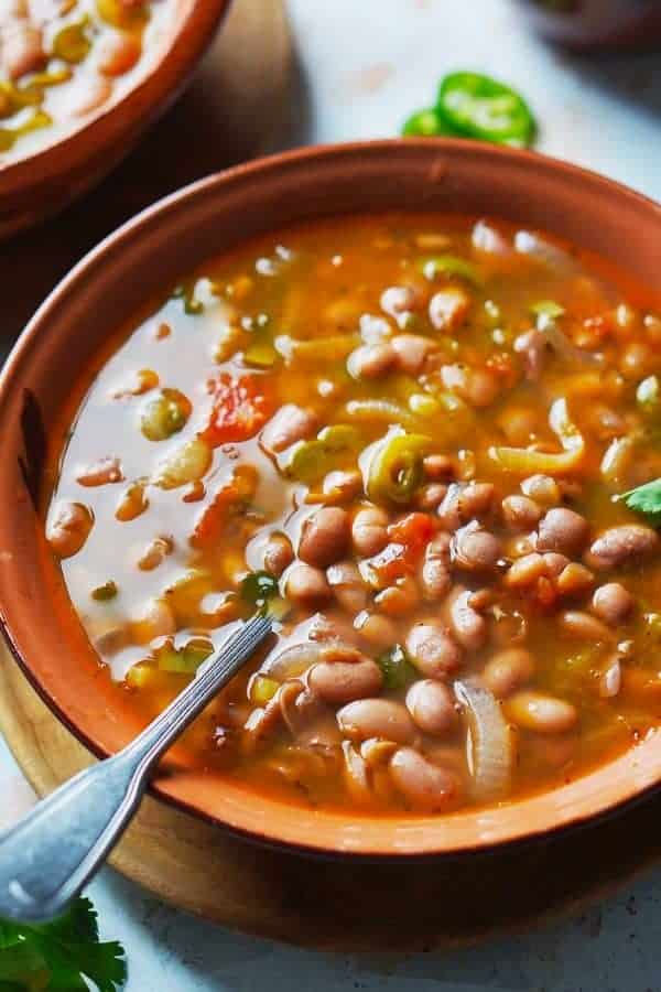 HEALTHY FRIJOLES CHARROS