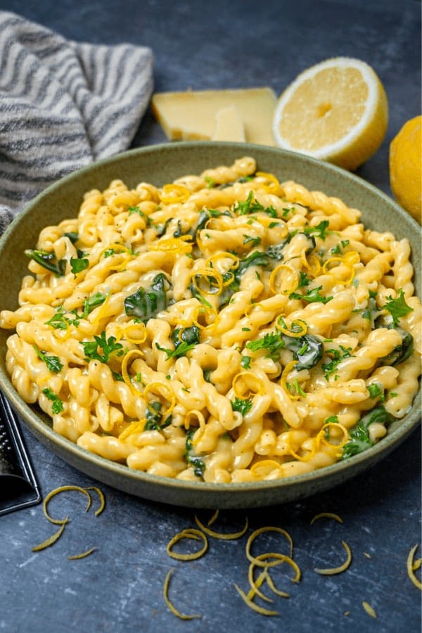 Creamy Lemon Gruyere Pasta