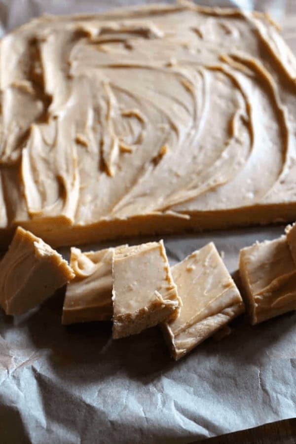 Boozy Salted Caramel Fudge