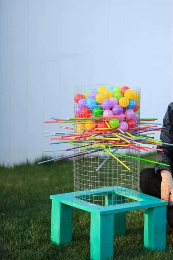 DIY Backyard Kerplunk Game Tutorial