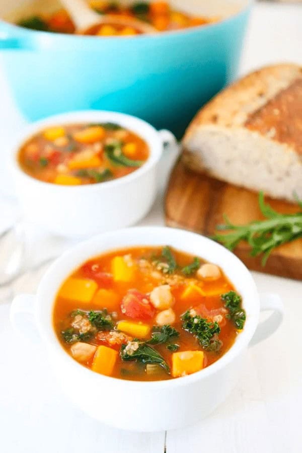 Fall Vegetable Quinoa Soup