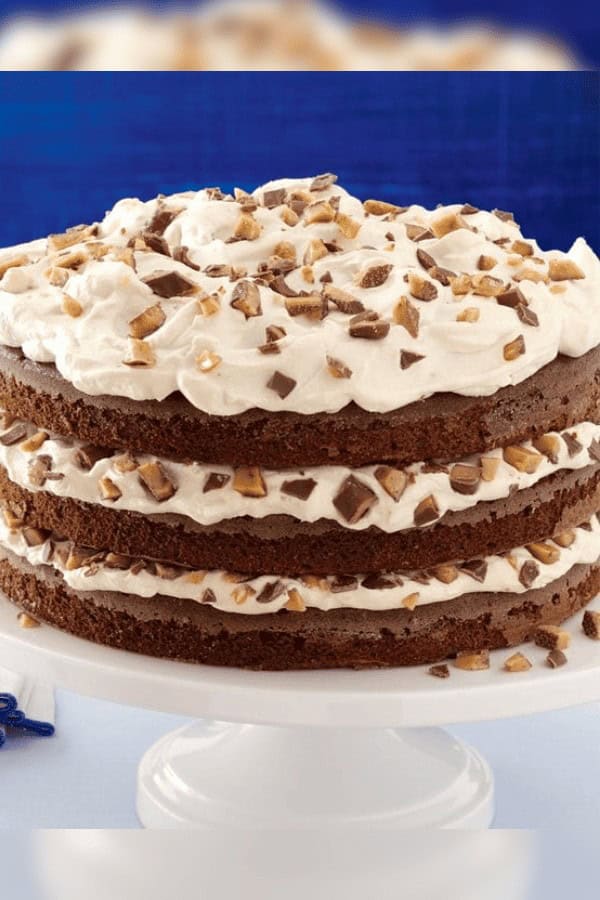 Toffee Mocha Cream Torte