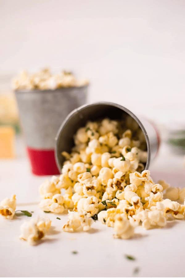 Healthy Homemade Popcorn