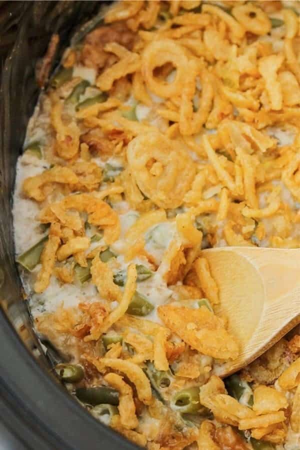 Crockpot Green Bean Casserole