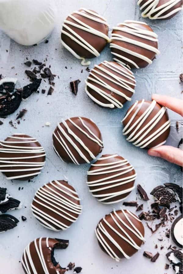 No Bake Oreo Truffle Cookies