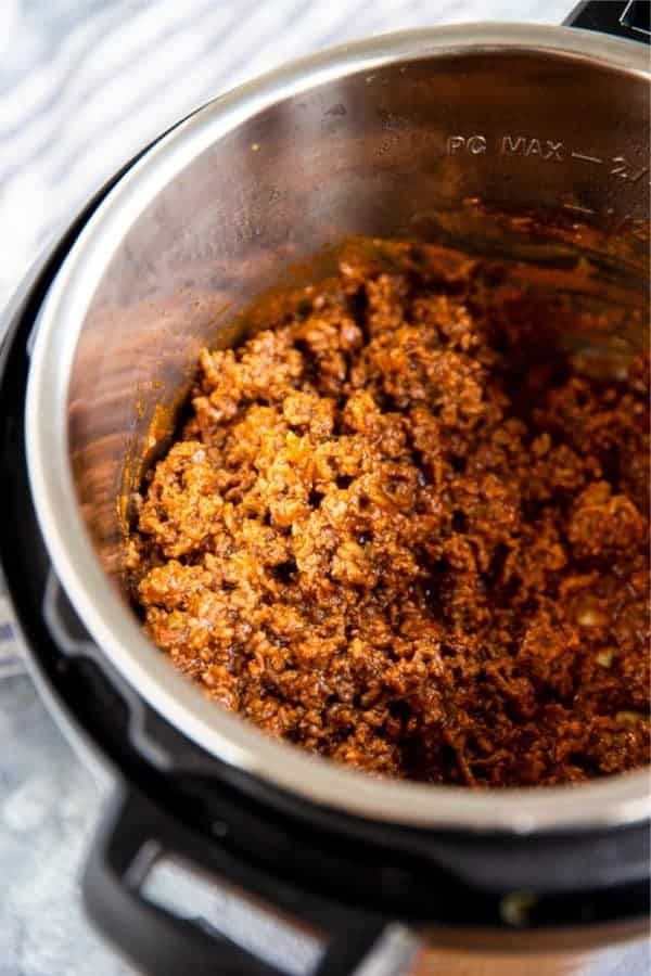 Instant Pot Sloppy Joes