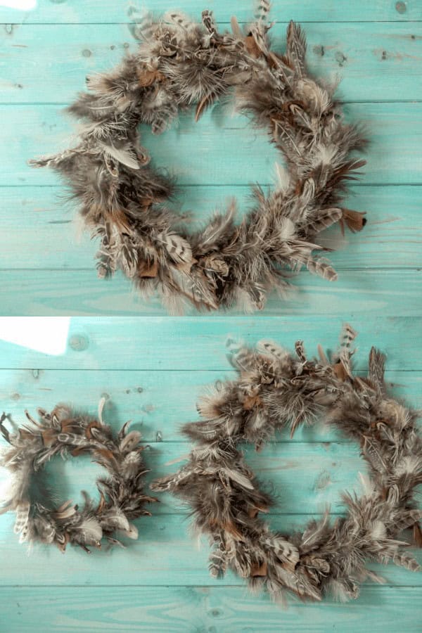 Feather Wreath