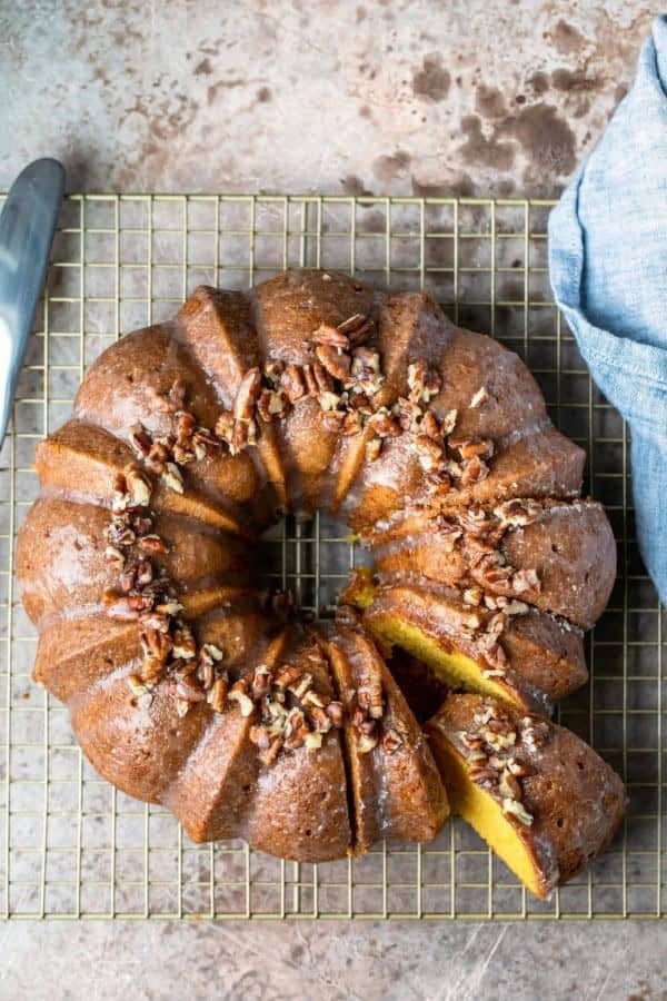 IRISH CREAM BUNDT CAKE