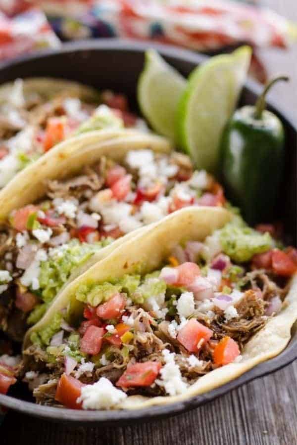 Pork Carnitas Street Tacos