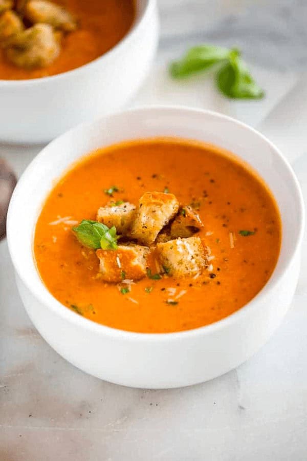 Creamy Tomato Basil Soup