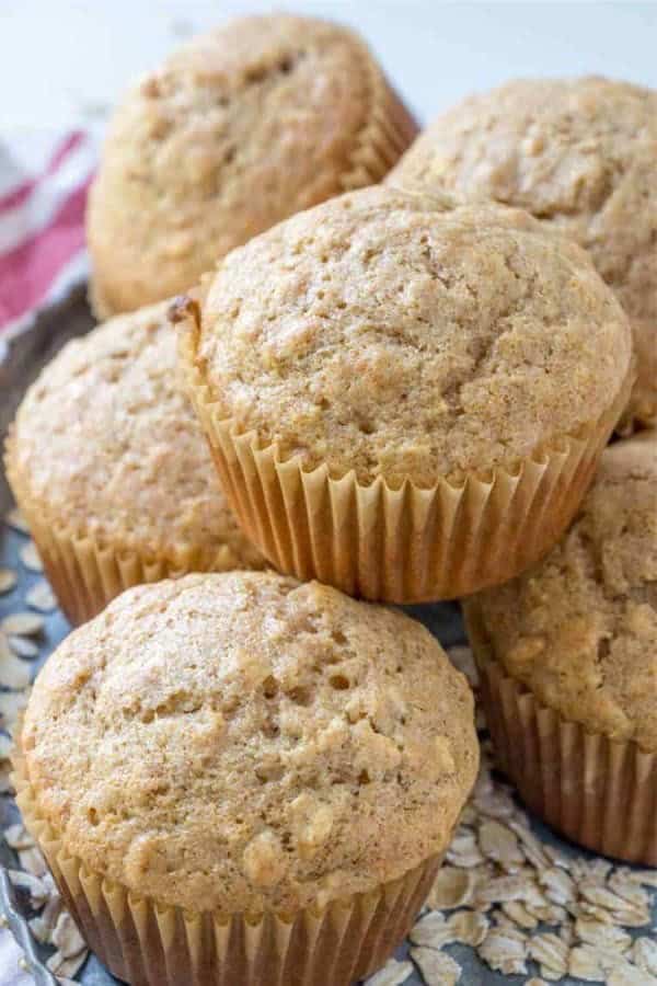 Brown Sugar Oat Muffins