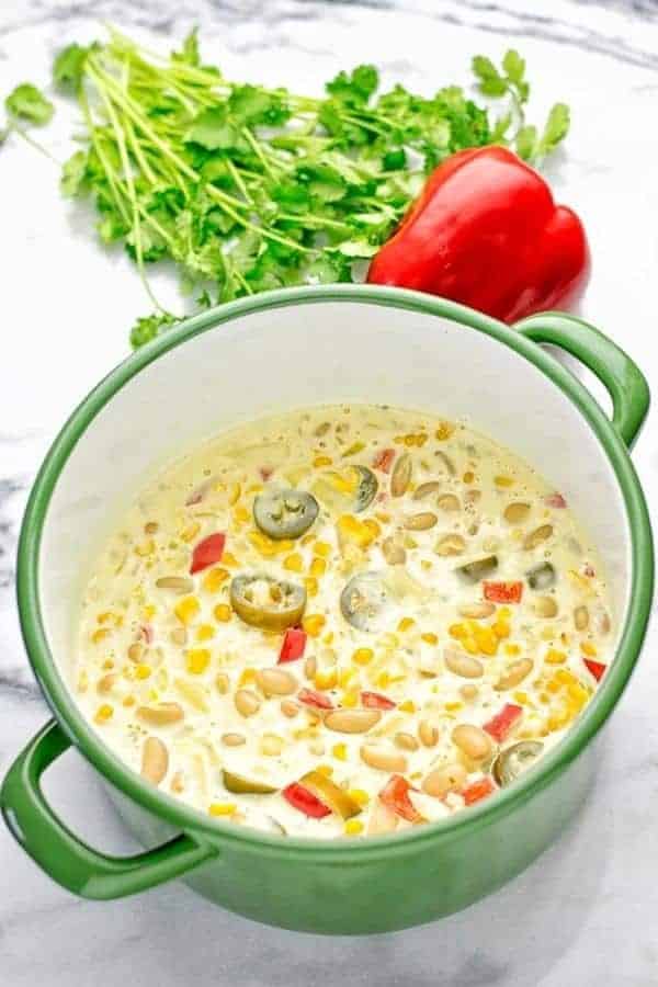 VEGETARIAN WHITE CHILI