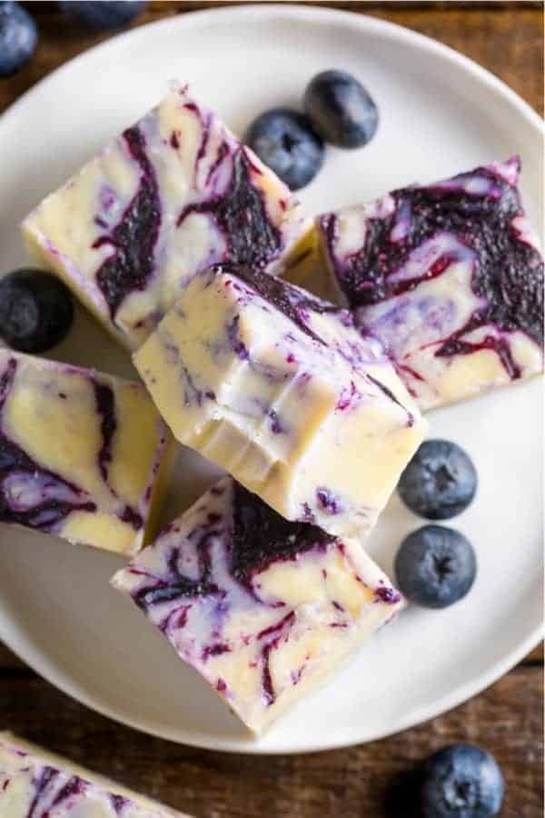 Homemade Blueberry Pie Fudge Recipe