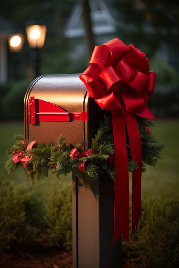 Festive Mailbox Dress-up