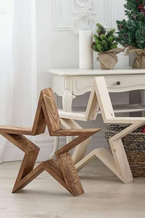 FARMHOUSE-STYLE WOODEN STARS