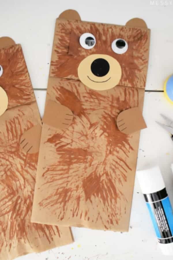 PAPER BAG BEAR CRAFT