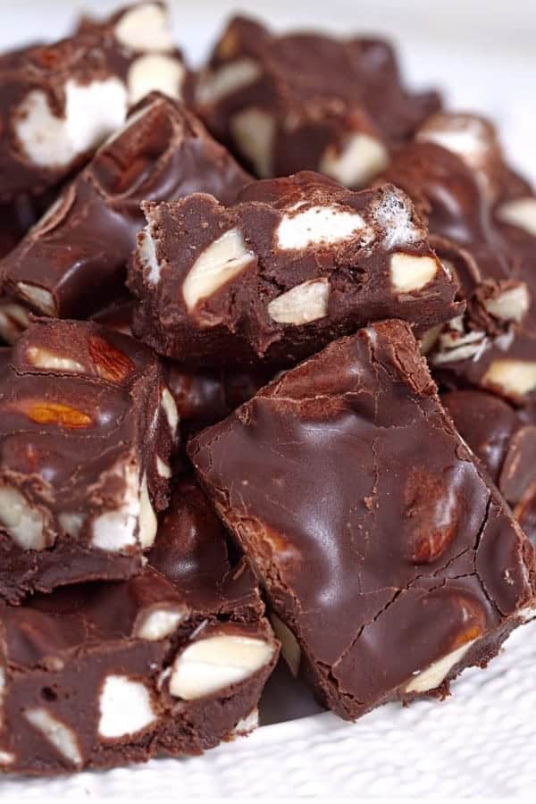 ROCKY ROAD FUDGE