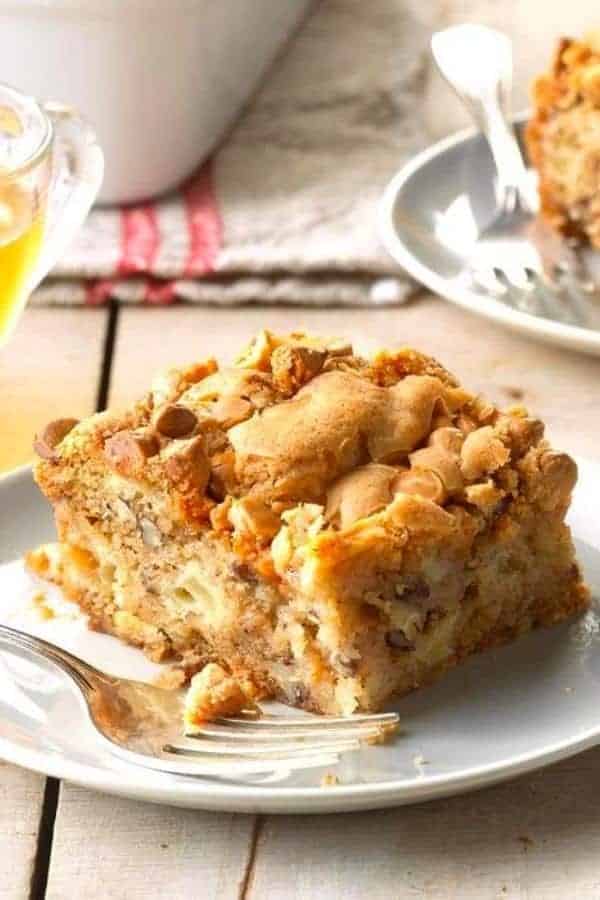 BUTTERSCOTCH APPLE CAKE