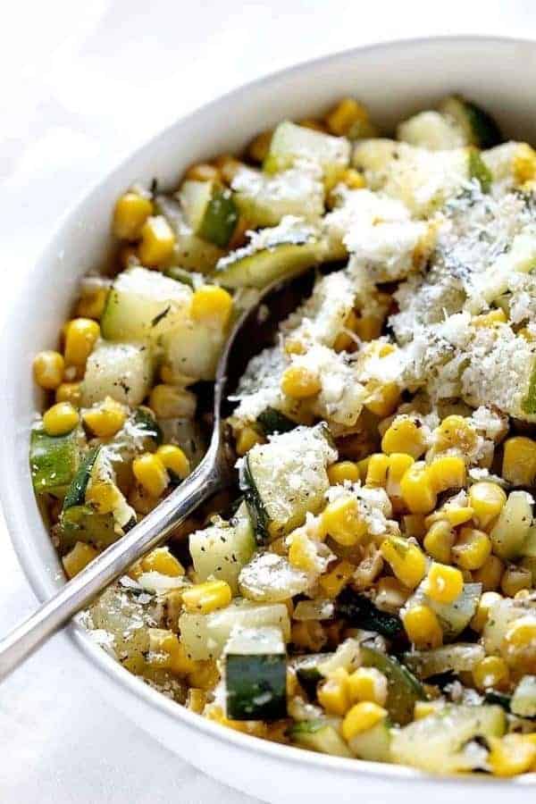 PARMESAN ZUCCHINI CORN