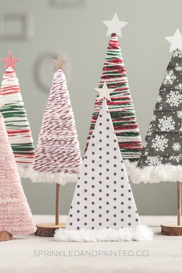 DIY FOAM BOARD CHRISTMAS TREES