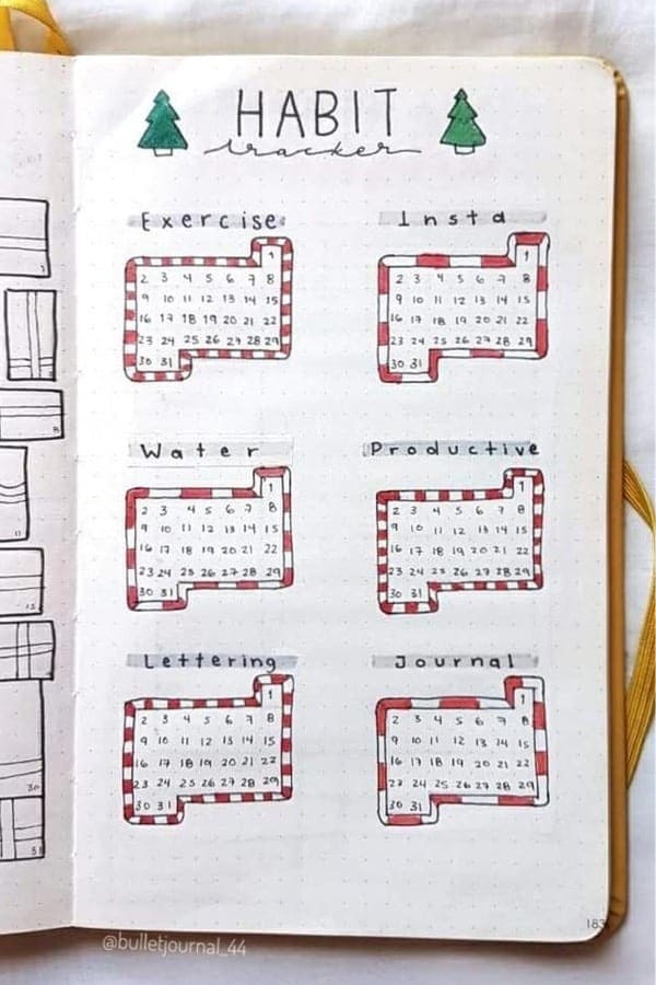 Holiday Habit Tracker