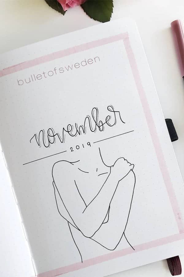 Pink November Monthly Cover